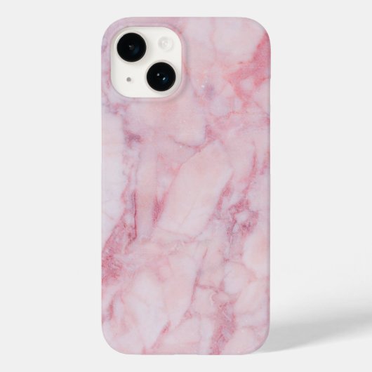 Roze marmer Case-Mate iPhone case (Achterkant)