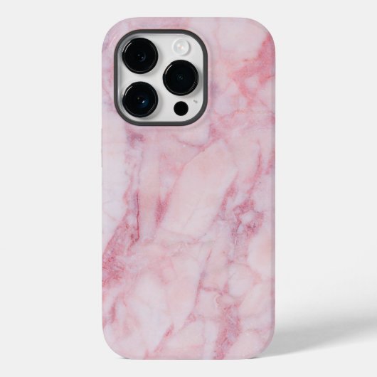 Roze marmer Case-Mate iPhone case (Achterkant)