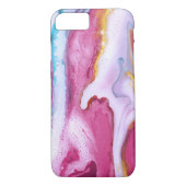 Roze marmer Case-Mate iPhone case (Achterkant)