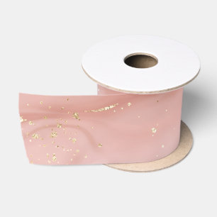 Roze Marmer Goud Glitter Abstract Patroon Lint