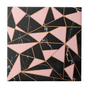Roze marmer mosaic tegeltje