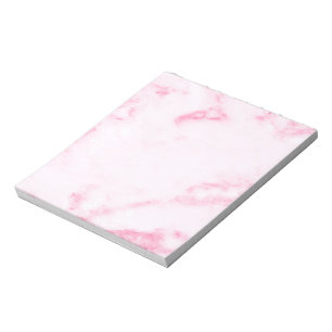 Roze marmer notitieblok