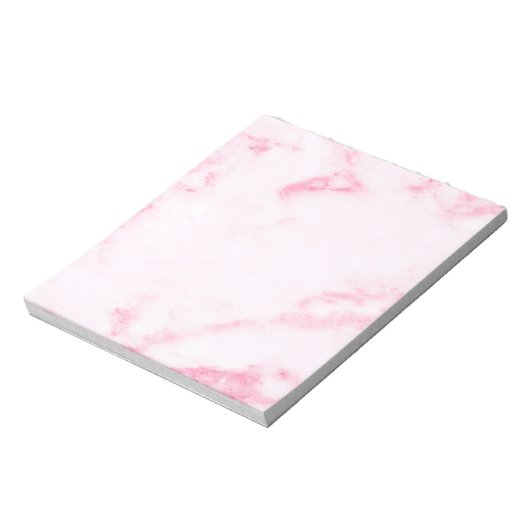 Roze marmer notitieblok (Gedraaid)