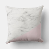Roze marmer Pillow Kussen (Achterkant)