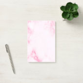 Roze marmer post-it® notes (Kantoor)