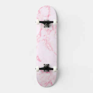 Roze marmer skateboard
