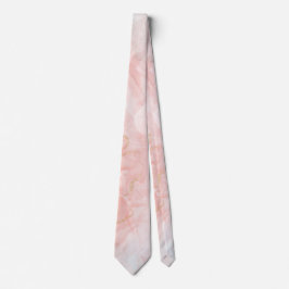 roze marmer stropdas