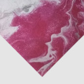 Roze marmeren abstract tissuepapier (Detail)