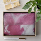 Roze marmeren abstract tissuepapier (Geschenk)