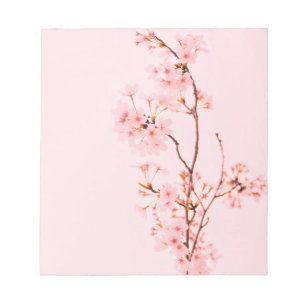 roze marmeren bloem Notitieblok
