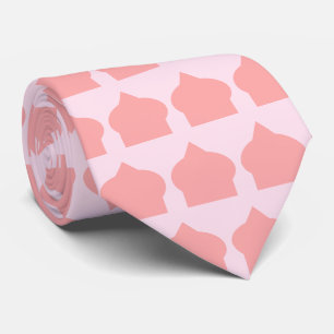 Roze Marokkaans patroonontwerp Stropdas
