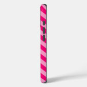 Roze Marokkaanse Moods Chevrons met Monogram Case-Mate iPhone Case (Achterkant / Links)