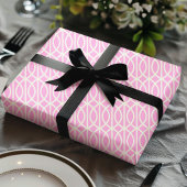 Roze Marokkaanse Trellis Cadeaupapier