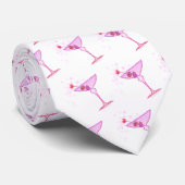 ROZE MARTINI STROPDAS (Opgerold)