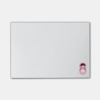 Roze Matryoshka Doll Post-it Notes