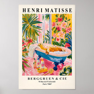 Roze Maximalist Decor, Verzegeling in Bad Funny Po Poster