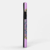 Roze medallion Case-Mate iPhone case (Achterkant/rechts)