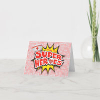 Roze medische frontlijn Super Heroes verpleegsters
