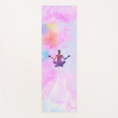 Roze meditatie yogamat (Voorkant)