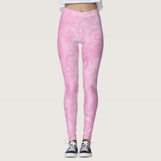  roze meisje leggings (Voorkant)