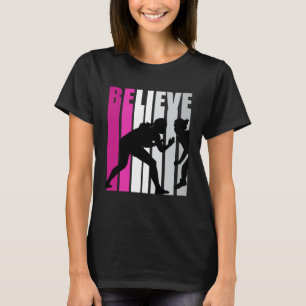 Roze Meisjes Worstelen Geloof Motivatie Squad GI T-shirt