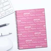  roze meisjesnaam Doopvont Collage Aangepaste toon