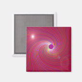 Roze melkweg..... magneet (Voorkant / Achterkant)