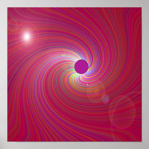 Roze melkweg..... poster