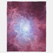 ROZE MELKWEGSTELSEL FLEECE DEKEN (Voorkant)