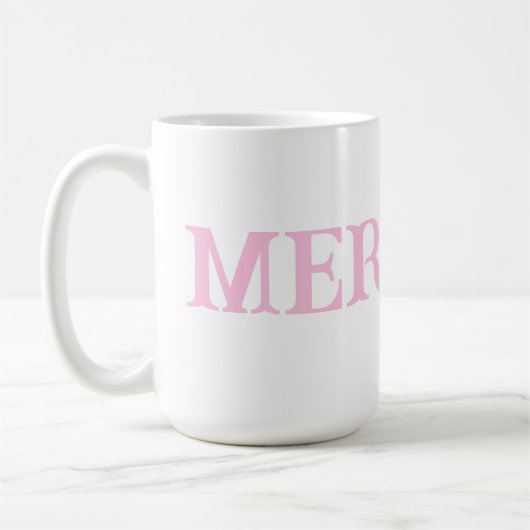 Roze MERMAID Mok (Links)