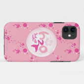 Roze Mermaid Pattern Case-Mate iPhone Case (Achterkant (horizontaal))