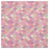 Roze Mermaid Pattern Stof (Swatch)