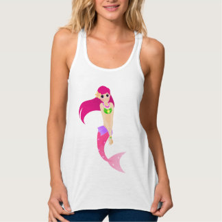 Roze Mermaid Tanktop