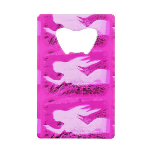 roze mermaïden aanwijzen kredietkaart flessenopener
