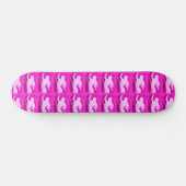 roze mermaïden aanwijzen skateboard (Horizontaal)
