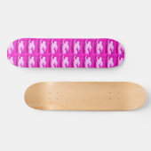 roze mermaïden aanwijzen skateboard (Horizontaal)