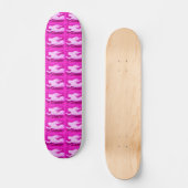 roze mermaïden aanwijzen skateboard (Voorkant)