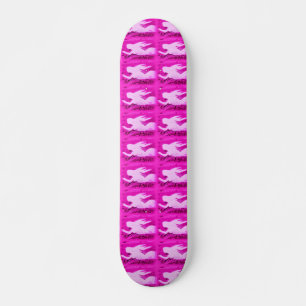 roze mermaïden aanwijzen skateboard