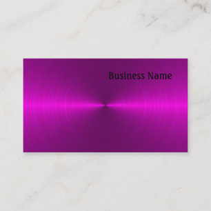 Roze metaal visitekaartje