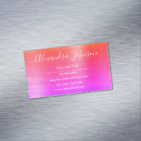 Roze metalen Folie Modern en elegant