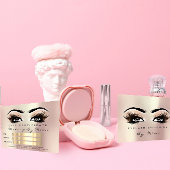 Roze Metallic Wimpers Make-up Kunstenaar Certifica