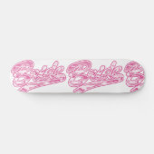 Roze militaire bride Camouflage Skateboard (Horizontaal)