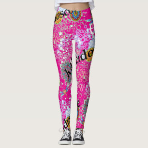 Roze Milkshake Steampunk Leggings