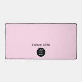 Roze Minimal Kantoor Elegant Pad Logo Business (Voorkant)