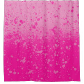Roze minimalisme douchegordijn (Voorkant)