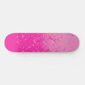 Roze minimalisme skateboard (Horizontaal)
