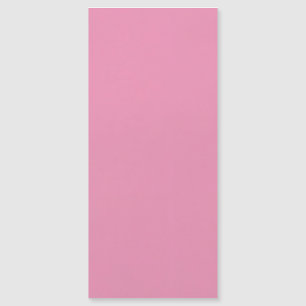 Roze Minimalistische Magnetische Kaart Zachte Lu