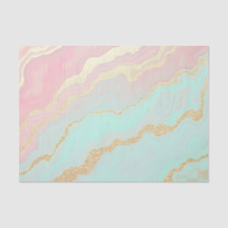 Roze Mint Goud Luxe Populaire Collectie Tissuepapier