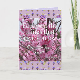 Roze mirakel van de Liefde Bloem Floral Foto Kaart