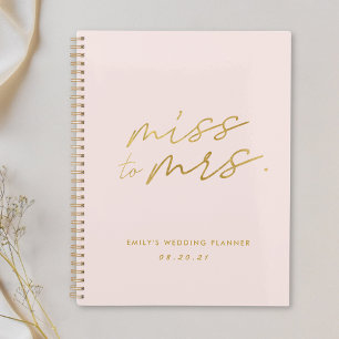 Roze Miss to Mrs. Persoonlijke Bruiloft Planner